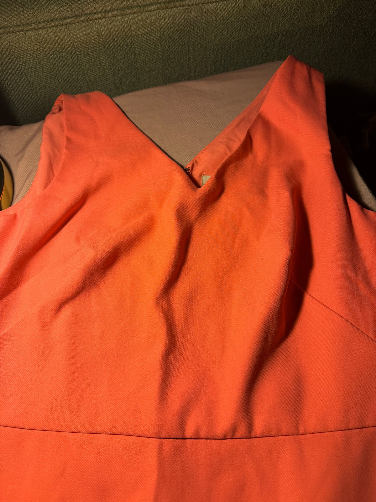 LOFT Coral Sleeveless Mini Dress - Size 4