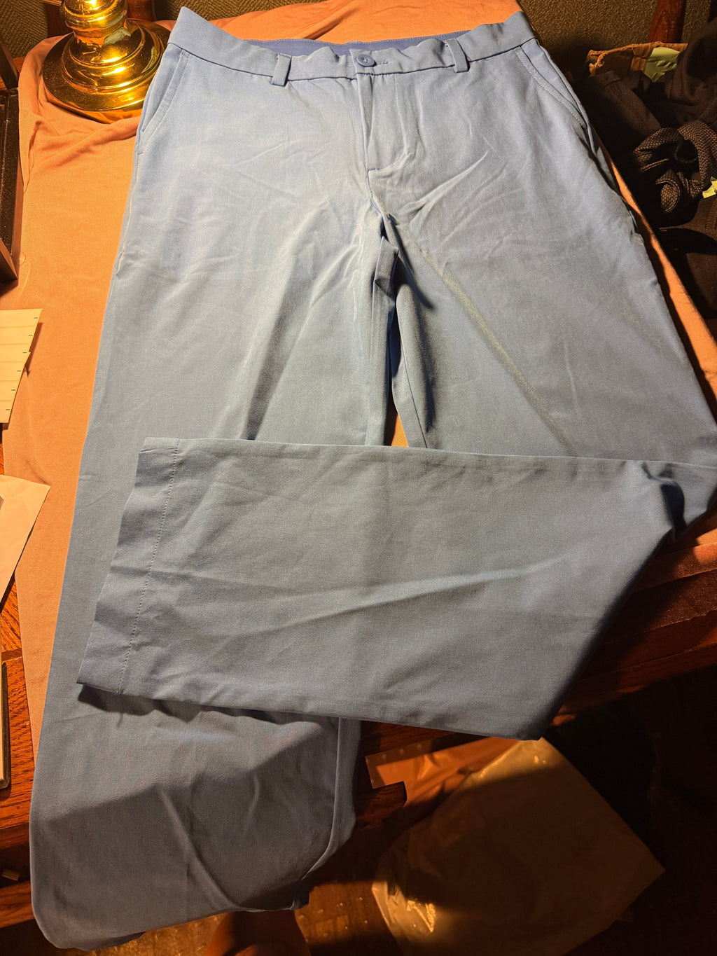 Vineyard Vines Performance Pants – Sky Blue, Size 16 Juniors