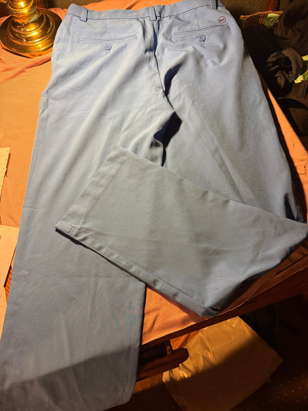 Vineyard Vines Performance Pants – Sky Blue, Size 16 Juniors