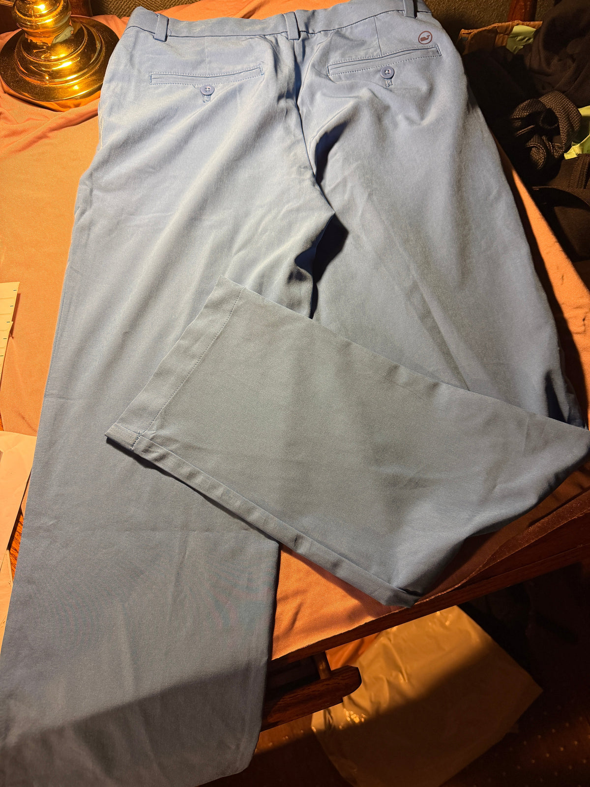 Vineyard Vines Performance Pants – Sky Blue, Size 16 Juniors