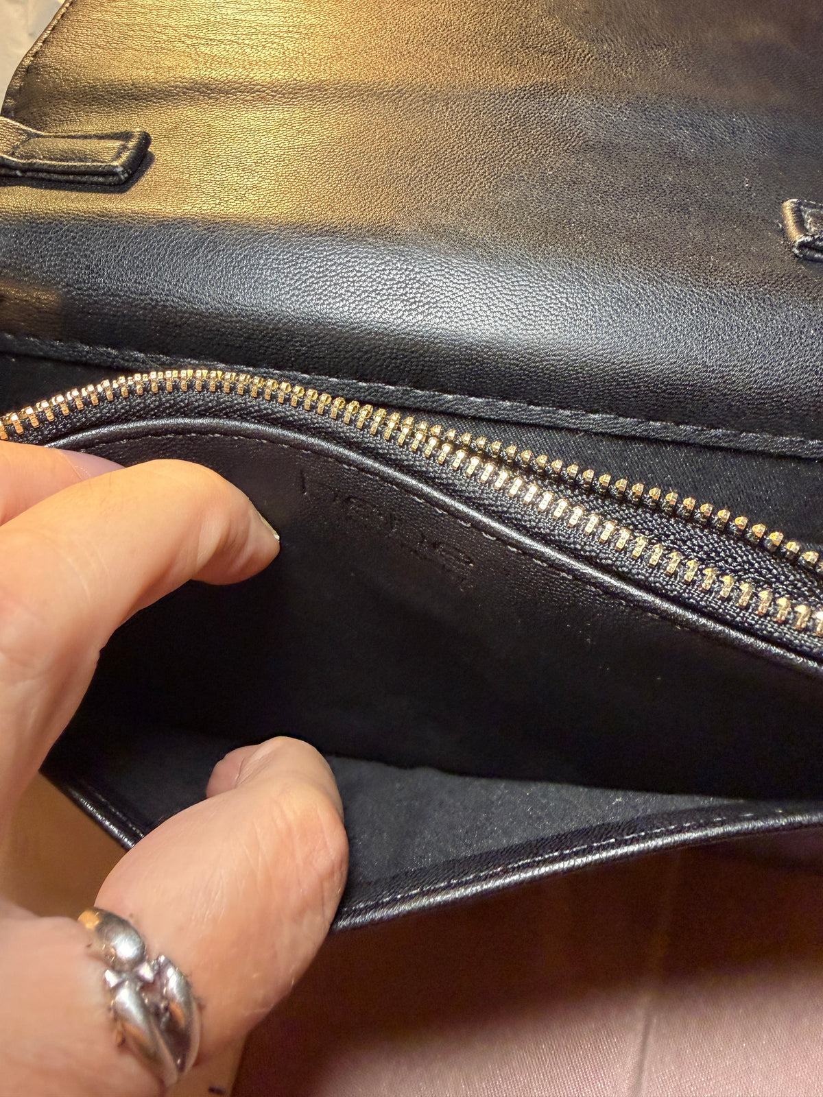 Bebe Los Angeles Black Quilted Crossbody Bag