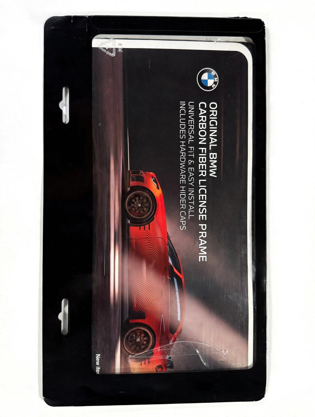 Original BMW Carbon Fiber License Plate Frame – Universal Fit