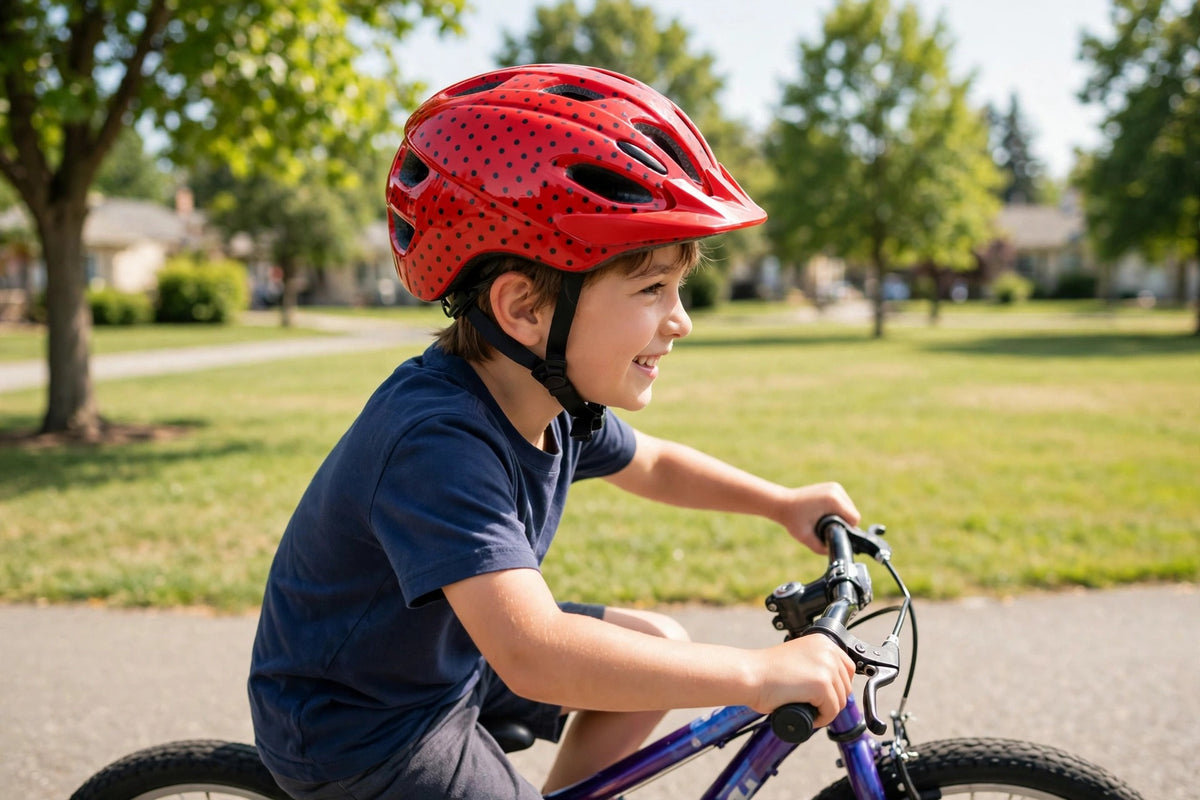 Red Multi-Sport Helmet – Bike/Skate/Scooter Safety Helmet