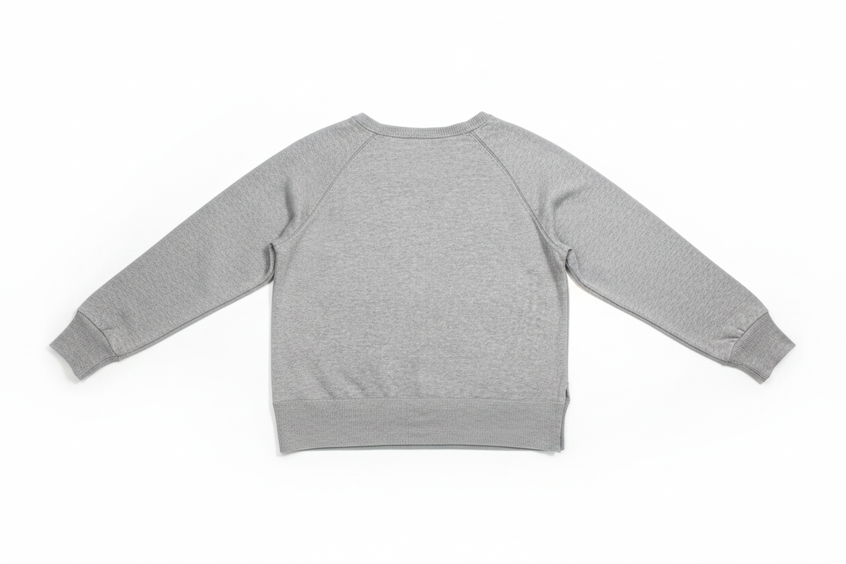 Cat & Jack Heather Gray Henley Sweater