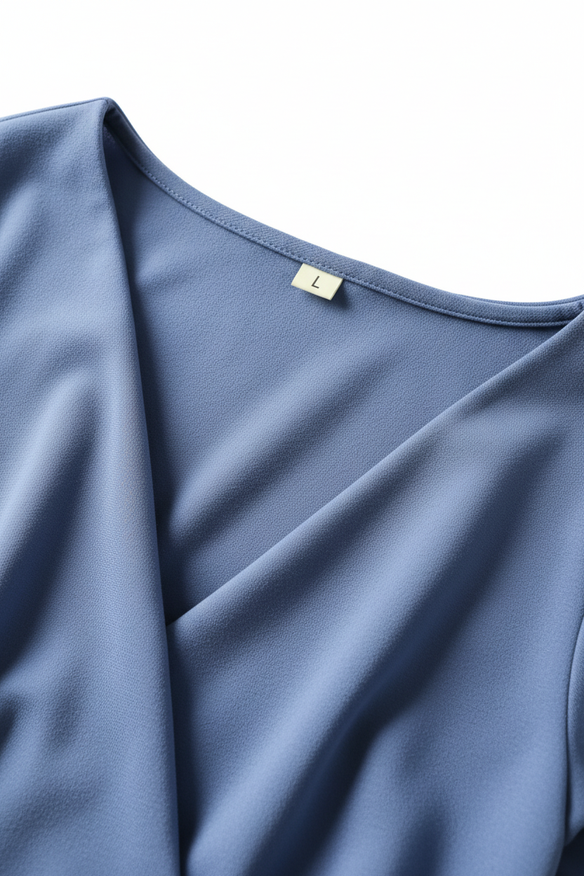 Slate Blue Midi Dress – Size L