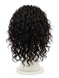 Long Black Curly Wig — Perfect for Halloween Costume