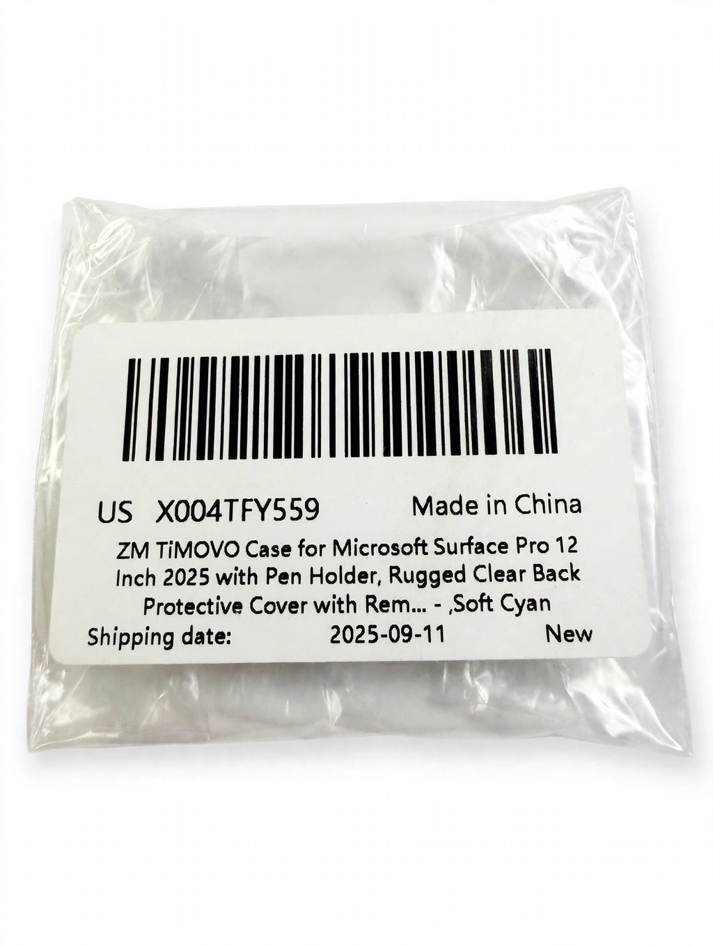 TiMOVO Tablet Case for Microsoft Surface Pro 12 Inch 2025 – Soft Cyan