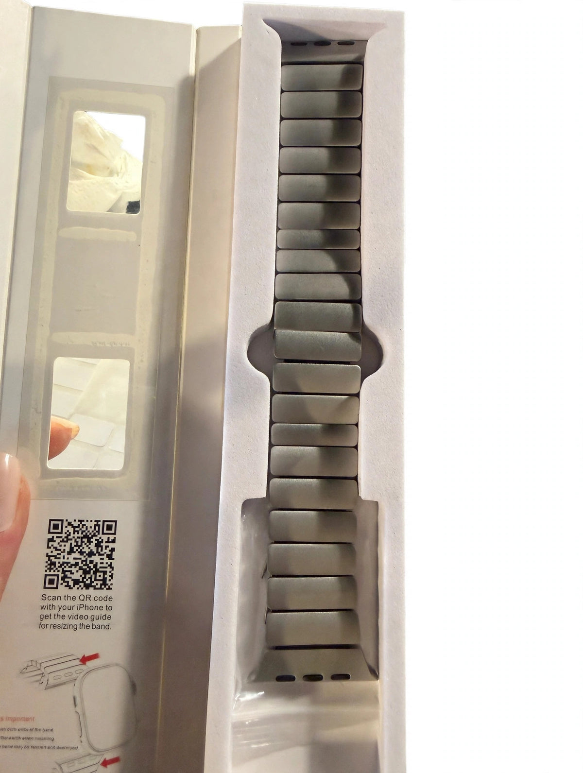 CHANCHY Titanium Apple Watch Band – 49mm