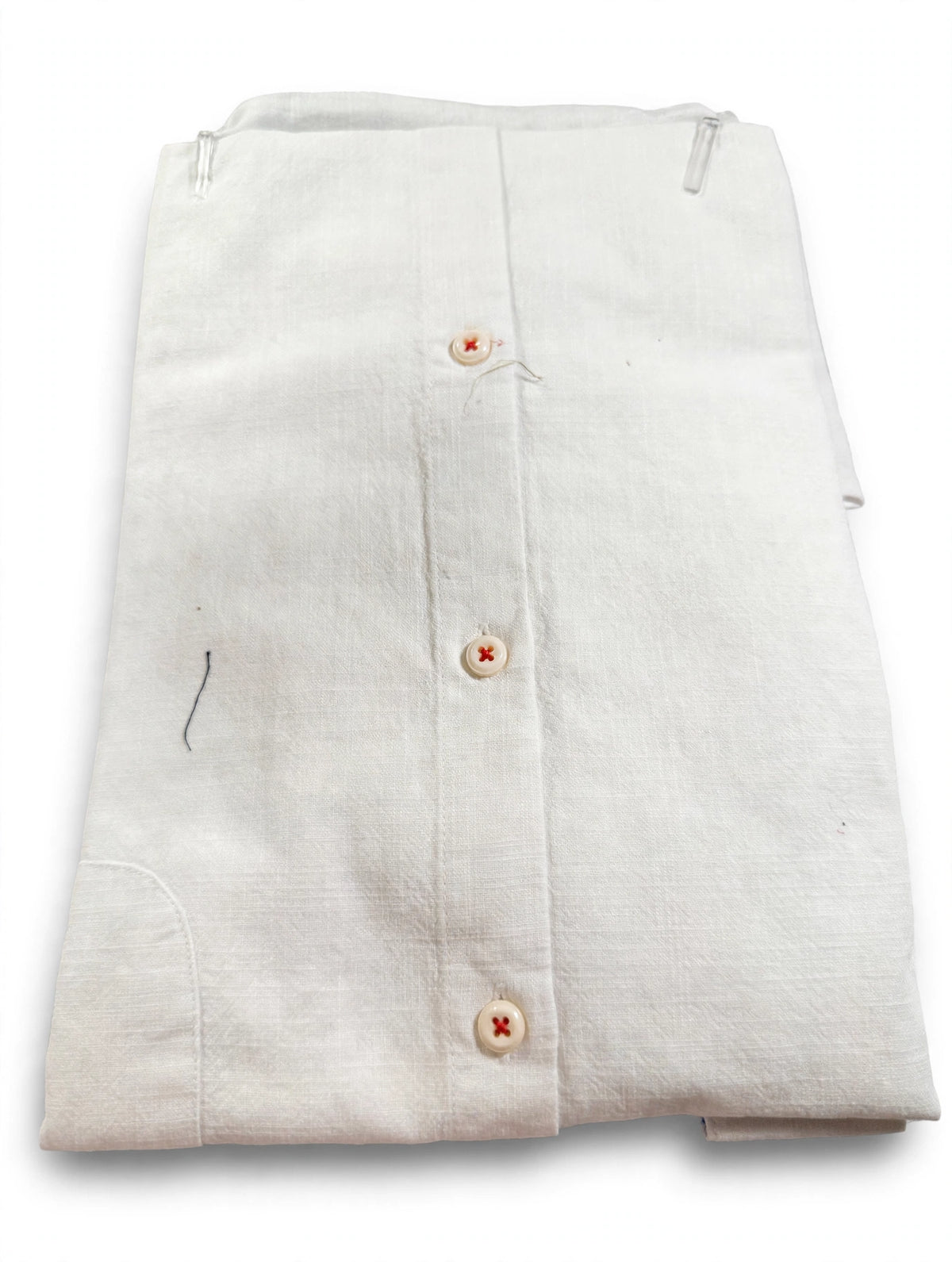 Popular Club Men's Button-Down Shirt – Very Light Blue, Large