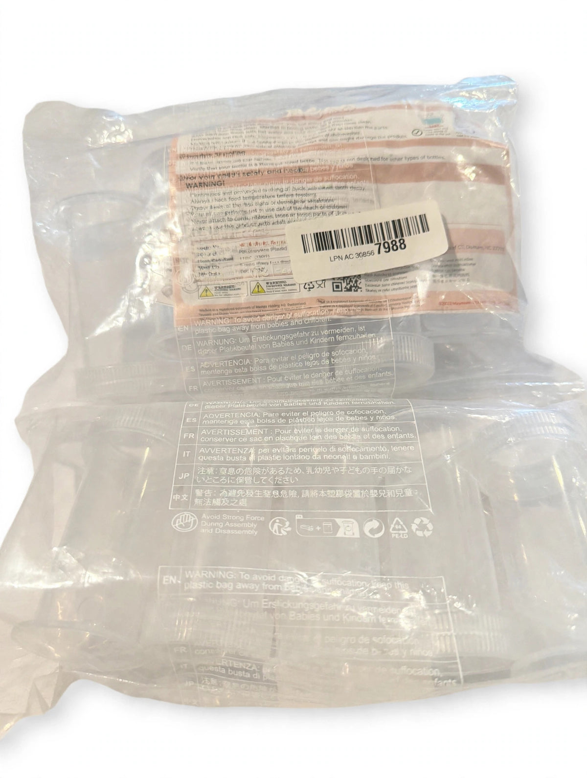Maymom Breastmilk Collection & Storage Bottles – 12-Pack (1.5 oz)