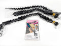 Deep Wave Hair Extensions Bundle – 30", 32", 34" + 2 Wig Caps – Black