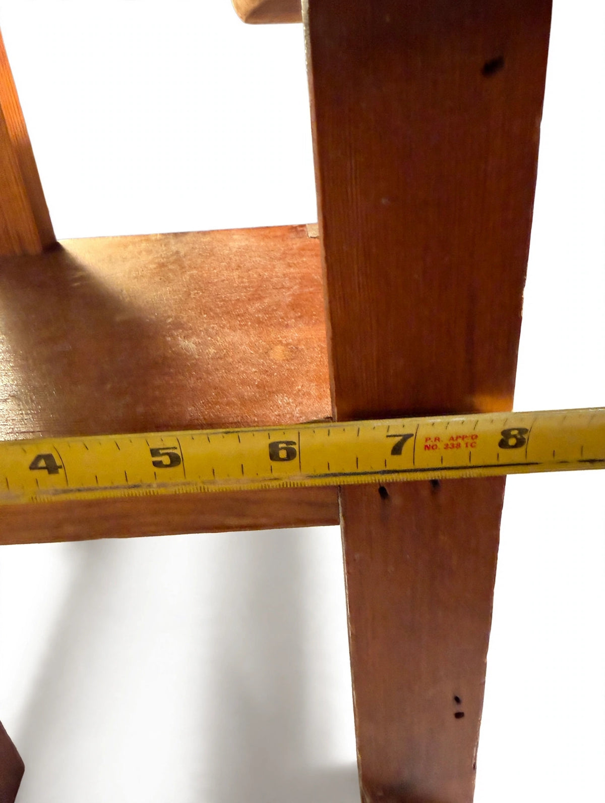 Wooden Doll High Chair with Tray