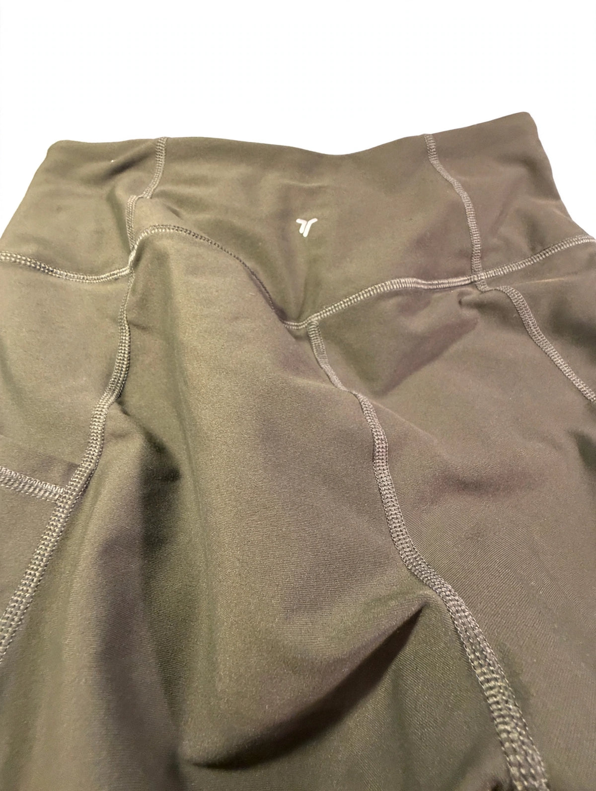 Old Navy Active PowerSoft High-Rise Leggings — Green, Size M