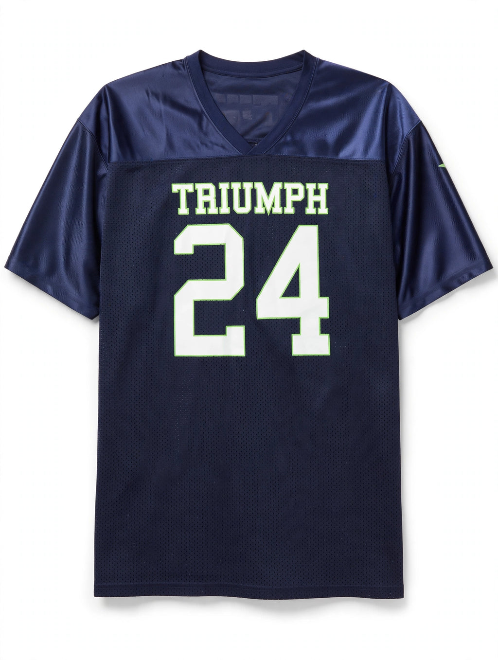 Sport-Tek "Triumph" Navy Mesh Jersey – #24, 2XL