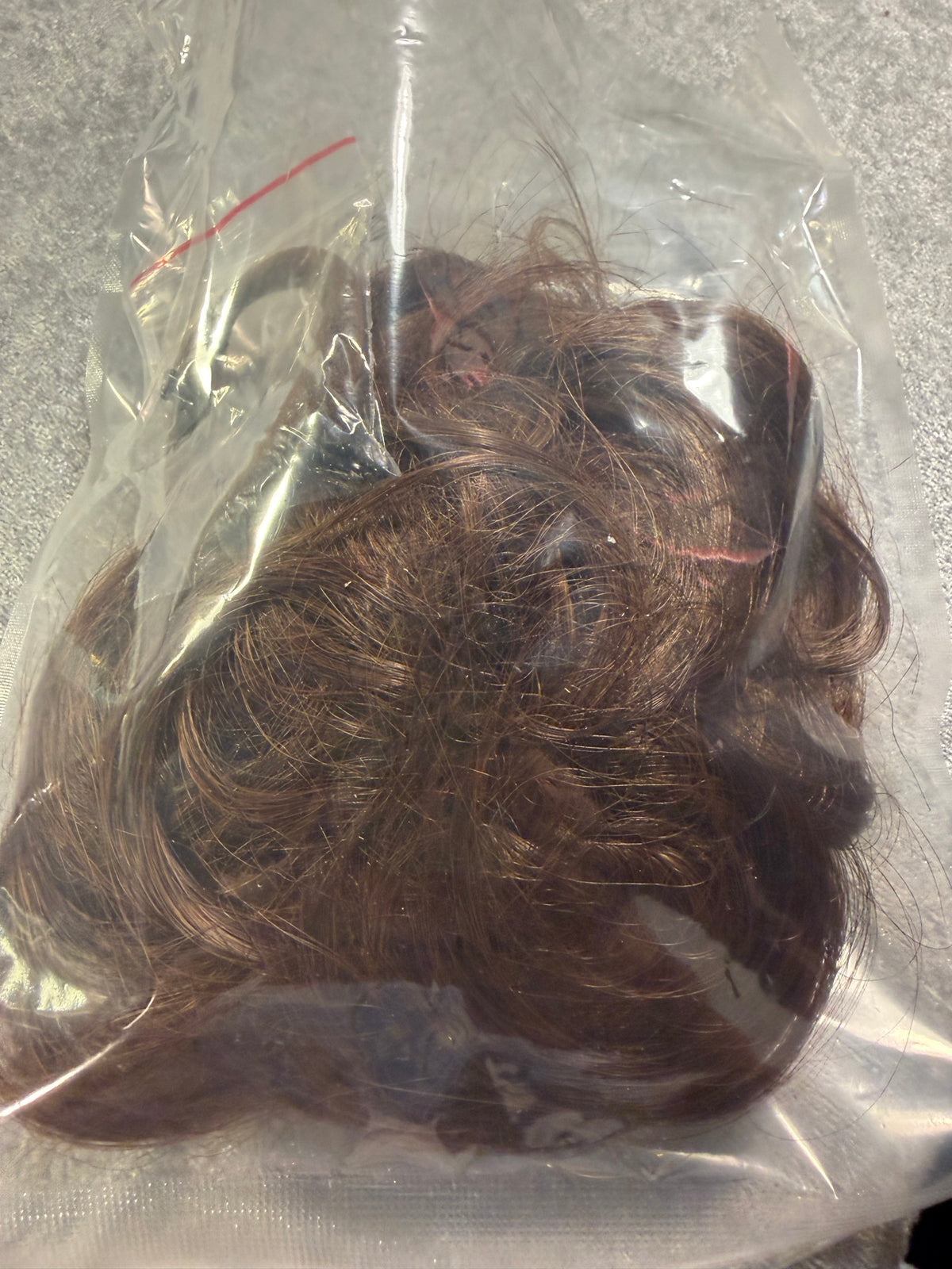 CJL HAIR Large Messy Bun Ponytail Hair Piece - Chocolate Multi